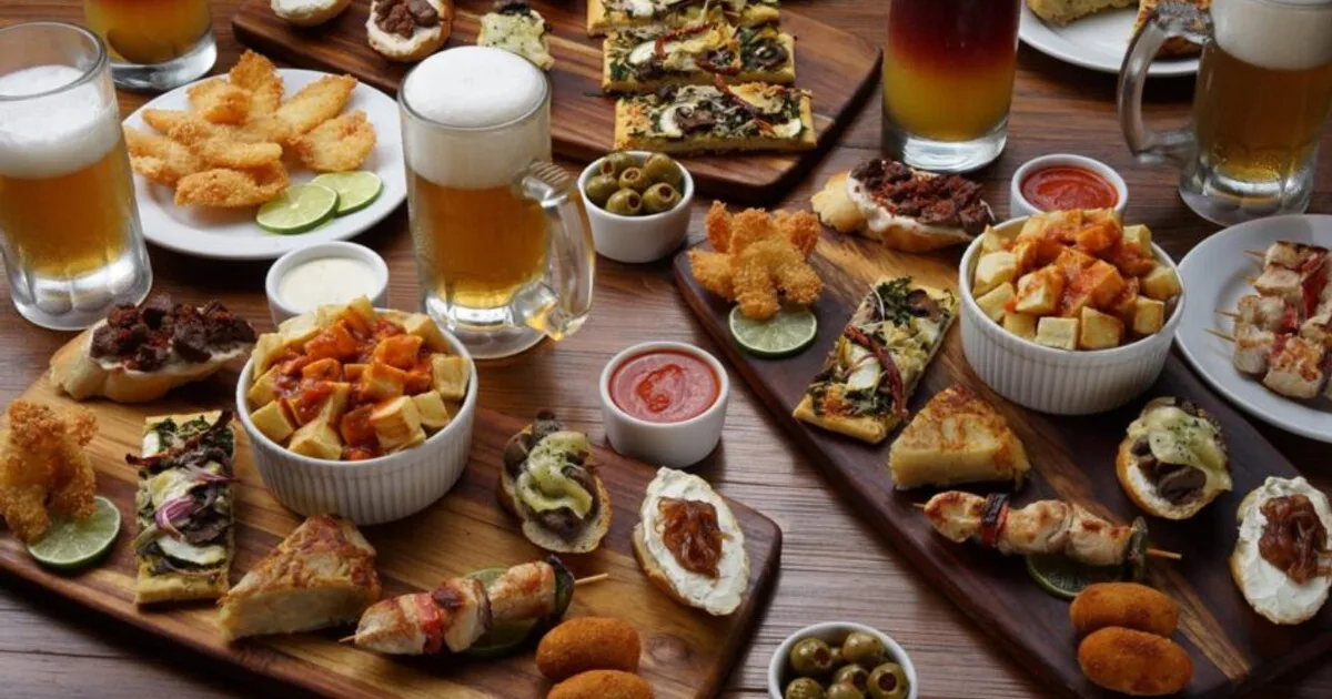 Cerveza y tapas